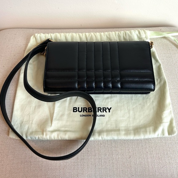Burberry Black Lola Clutch Crossbody Bag. - Picture 3 of 9